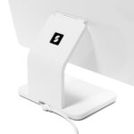 Back of white monitor with SumUp cable