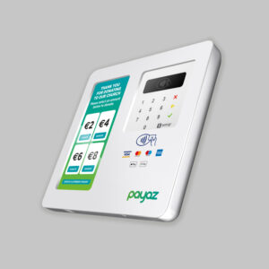 Branded white enclosure