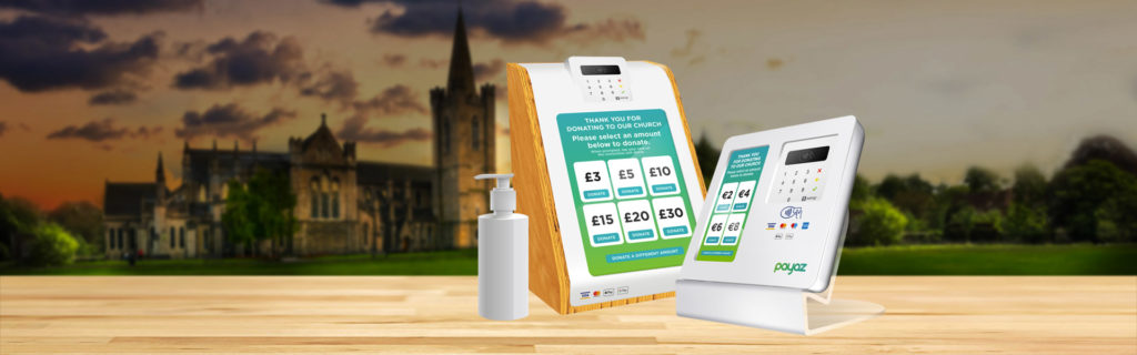 Sanitary way to make contactless payments