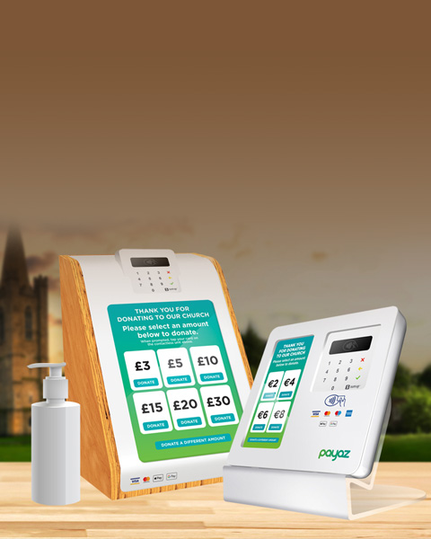 Sanitary way to make contactless payments