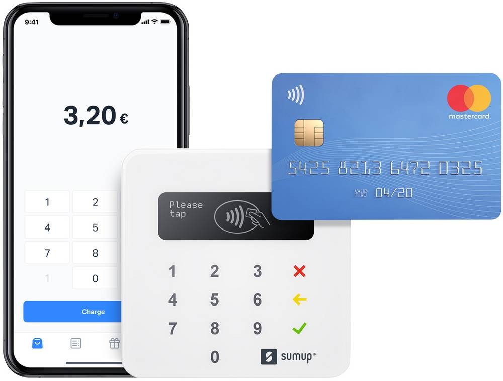 SumUp Air Card Reader - Contactless payment machine