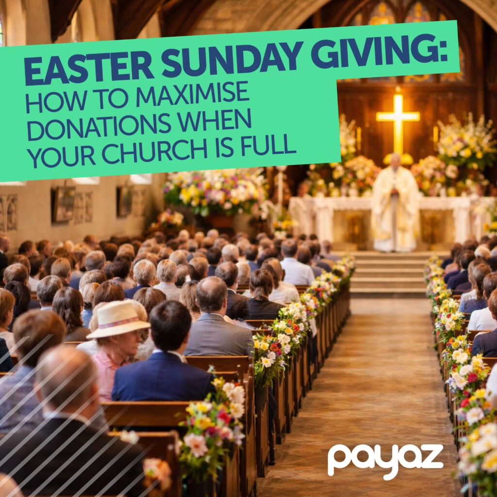 : Easter Sunday sees nearly 50% higher church attendance — but most visitors leave without donating. Learn how contactless giving helps your church capture every gift this Easter.
